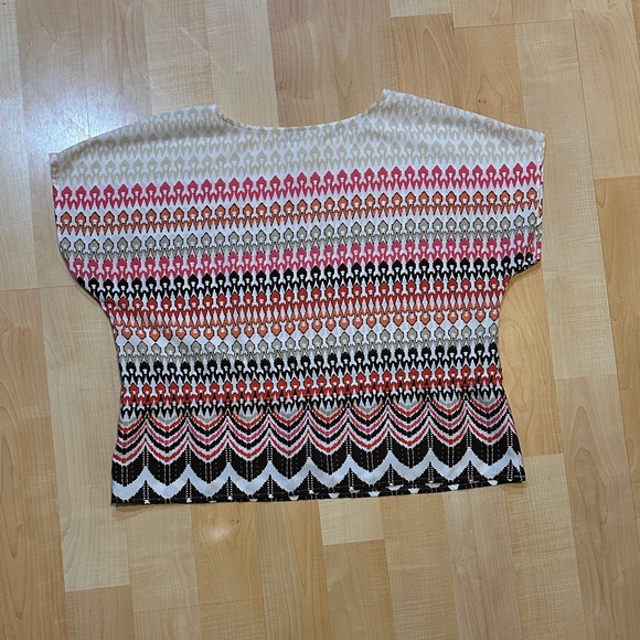 Ruby Rd. Multicolor Patterned Blouse - Picture 3 of 3